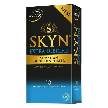 MANIX skyn Extra lubrifié 10 Preservatifs