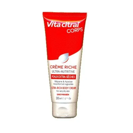VITA CITRAL Crème Riche Ultra-Nutritive Corps 200ML
