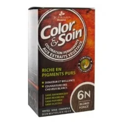 LES 3 CHENES Color & Soin Coloration permanente Extraits végétaux 6N Blond fonce