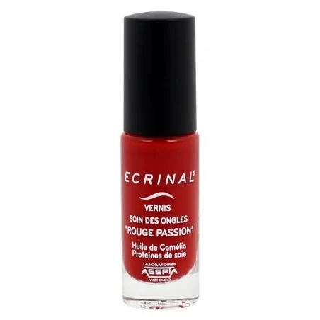 Ecrinal Vernis Soin rouge passion 6 ml