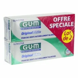 Promotion Gum Original white dentifrice 75 ml (Gum Original white dentifrice 75ml offert)