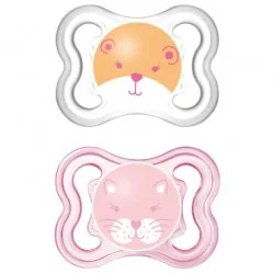 MAM AIR SUCETTE 0-6 MOIS SILICONE FILLE