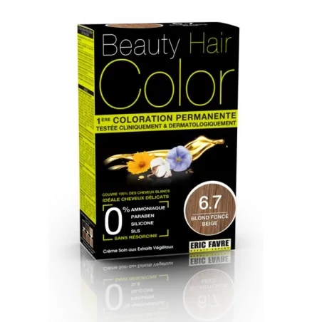 BEAUTY HAIR COLOR Blond Foncé Beige 6.7 - 160ml