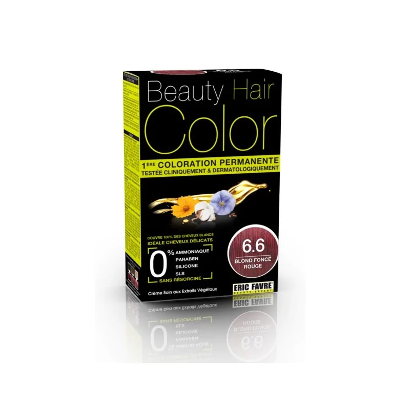 BEAUTY HAIR COLOR Blond Foncé Rouge 6.6 - 160ml
