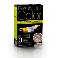 BEAUTY HAIR COLOR Blond Marron Chaud 7.74 - 160ml