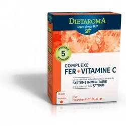 dietaroma Complexe Fer + vitamine C 30comprimés