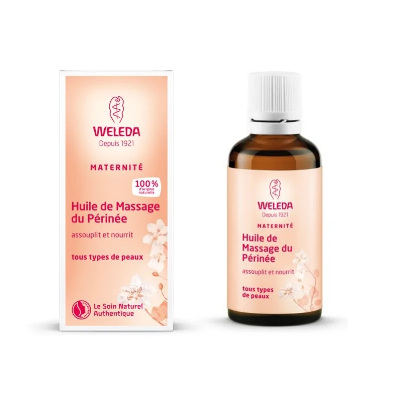 l'huile de massage allaitement weleda est un soin utilisé pour