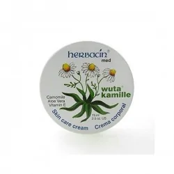 Herbacin wuta kamille crème pour la peau tin 75ml