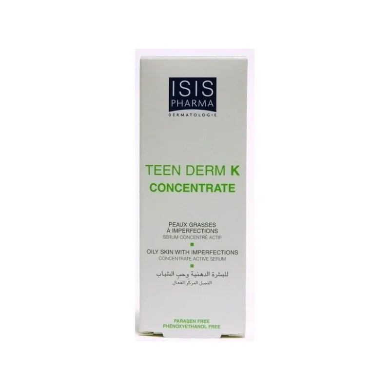 Isis pharma teen derm k concentrate - serum nuit 30ml
