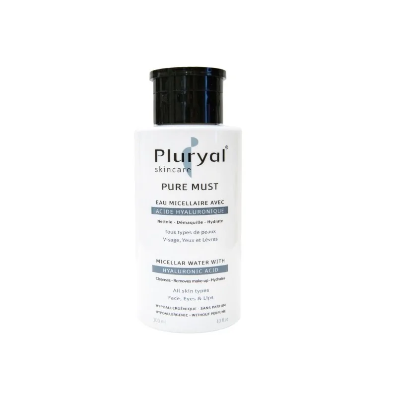 Pluryal® Skincare Pure Must Eau micellaire avec acide hyaluronique