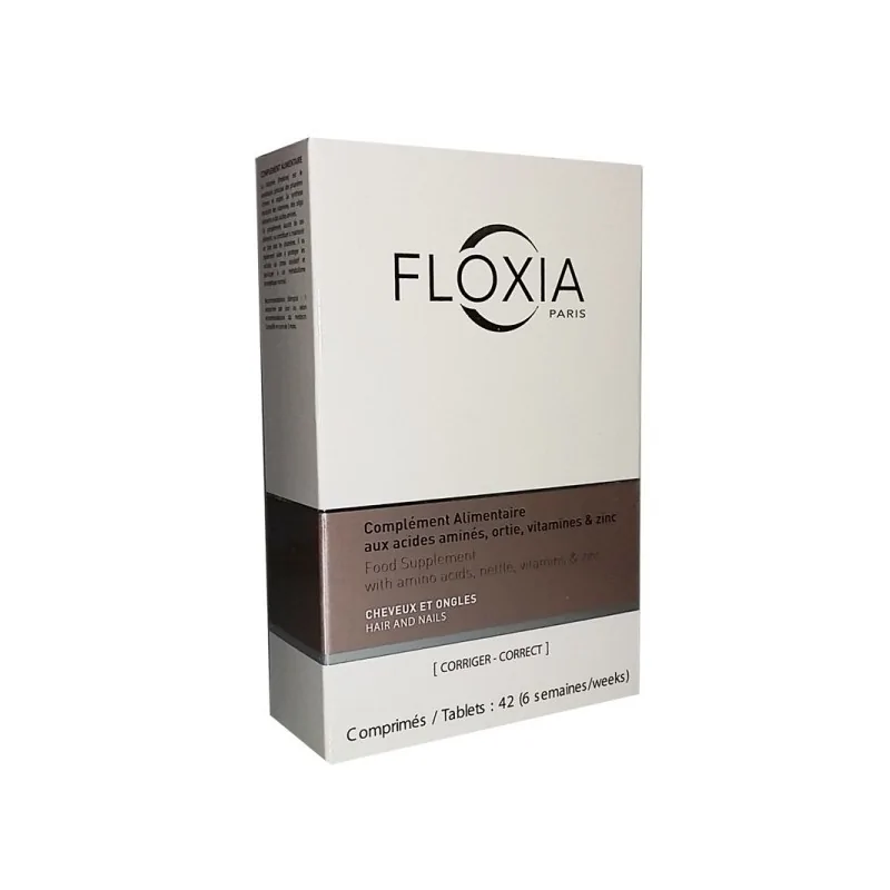 Floxia Complément Alimentaire pour Cheveux et Ongles 42 comprimés