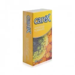carex preservatif Aromatisé x12