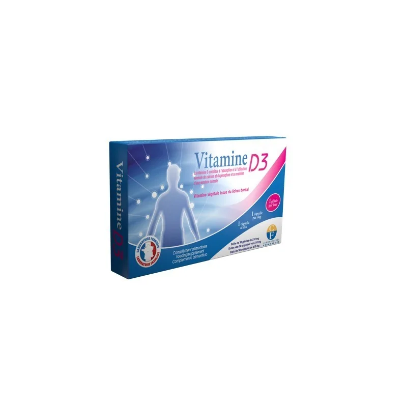 Fenioux vitamine d3 boite de 30 capsules
