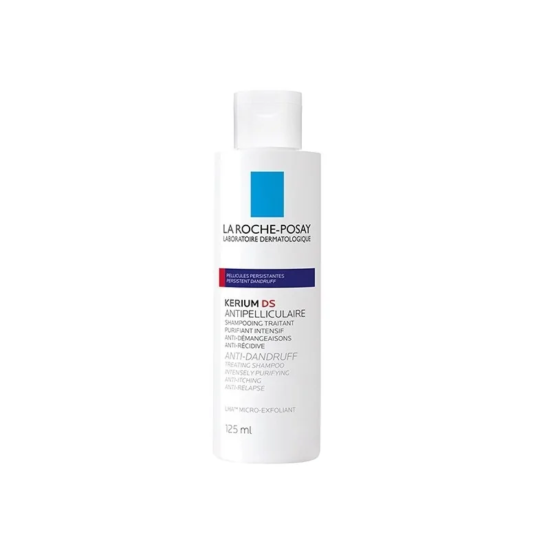 LA ROCHE-POSAY KERIUM DS ANTI PELLICULAIRE INTENSIF 125ml Shampooing Cure Micro-Exfoliant