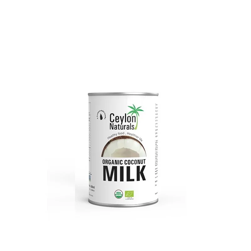 CEYLON NATURALS Lait de Coco Sans Gluten 400ml