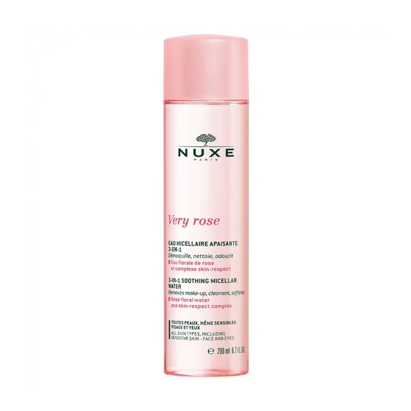 Nuxe Very Rose - Eau Démaquillante Micellaire 200ml