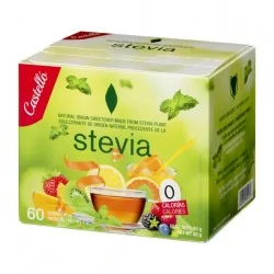 Santiveri Stevia 60 sachets sans sucre ajouté et sans gluten
