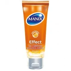 Manix Gel Effect gel lubrifiant stimulant sensation intense (80 ml)