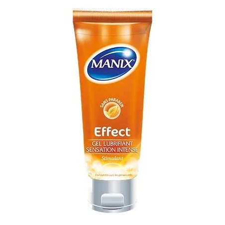 Manix Gel Effect gel lubrifiant stimulant sensation intense (80 ml)