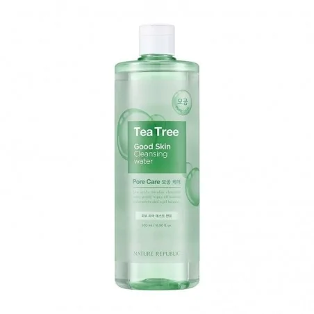 Nature Republic GOOD SKIN TEA TREE AMPOULE CLEANSING WATER 500ml