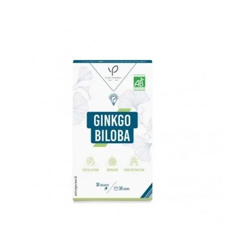 yves ponroy Ginkgo biloba Bio stimulation intellect 30 gélules