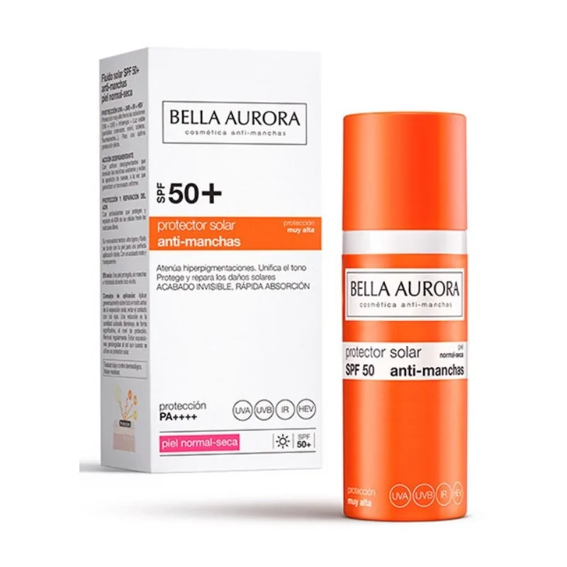 Bella Aurora FLUIDE SOLAIRE ANTI TÂCHE SPF 50+ (50ML)