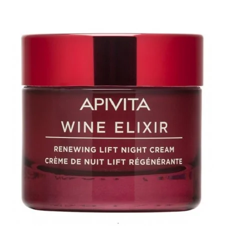 Apivita WINE ELIXIR Crème de Nuit Lift Régénérante 50ml