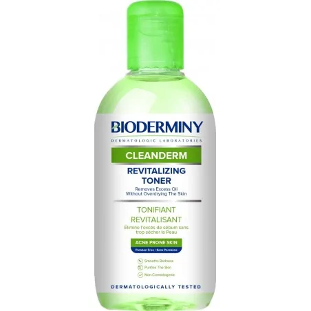 Bioderminy Cleanderm tonique revitalisante 250ml