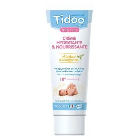 Tidoo Crème Hydratante Nourrissante à la Fleur d’Oranger 100ml