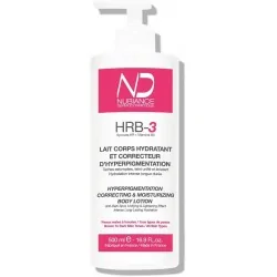 NUBIANCE HRB-3 Lait Corps Hydratant et Correcteur d'Hyperpigmentation 500ml