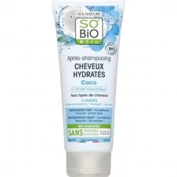 So Bio Après-Shampooing Cheveux Hydratés Coco & Acide Hyaluronique 200ml