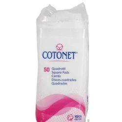 Cotonet Coton Carres 50 Pièces