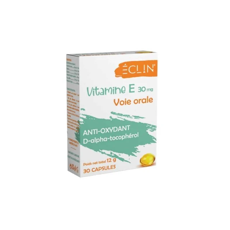 Eclin vitamine-E 30 capsules
