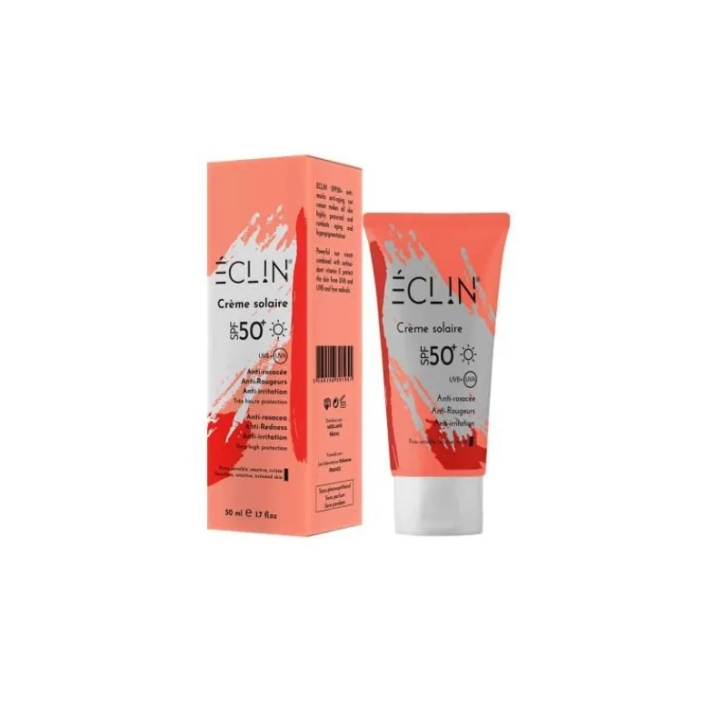 Eclin crème solaire SPF50+ anti rougeurs 50ml