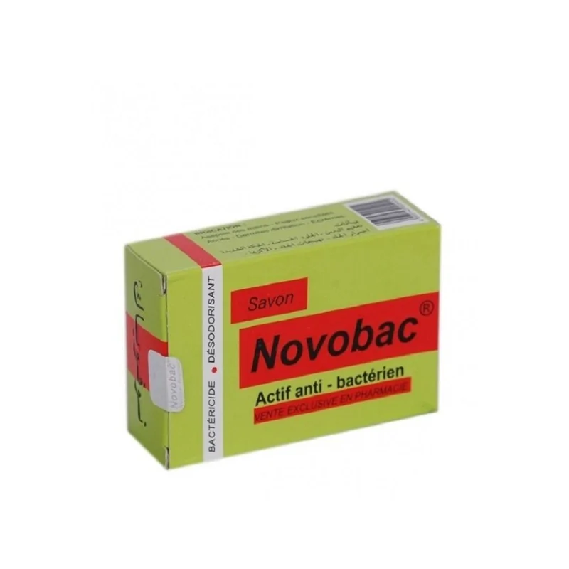 Novobac Savon Actif Anti Bactérien 100G