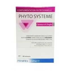 Phyto Systeme Cheveux & Ongles 60gelules