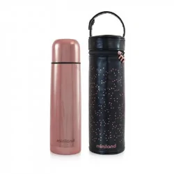 Miniland Deluxe thermos rose 500ml + sac isotherme 89257