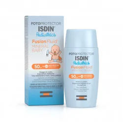 ISDIN Fotoprotecteur Fusion Water Mineral Bébé Pediatrics Spf50+ 50ml