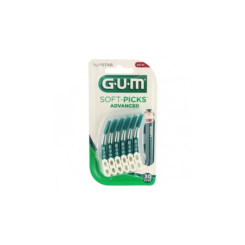 Gum Soft Picks Advanced Large 30 Pièces 651
