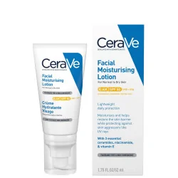 CeraVe Crème Hydratante Visage SPF50 Peaux Normales À Sèches 40ml