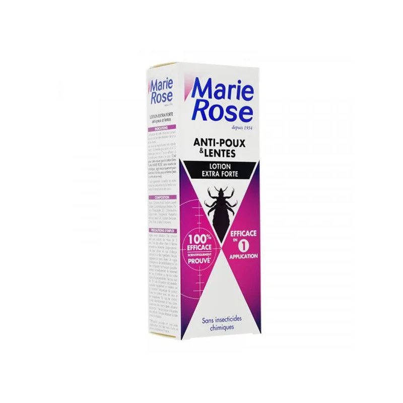 Marie Rose Poux Lotion Extra Forte Anti-Poux Et Lentes 100ml