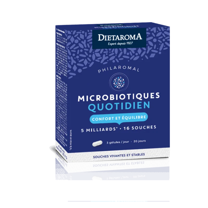 Dietaroma Philaromal Microbiotiques Quotidien 60 Gélules