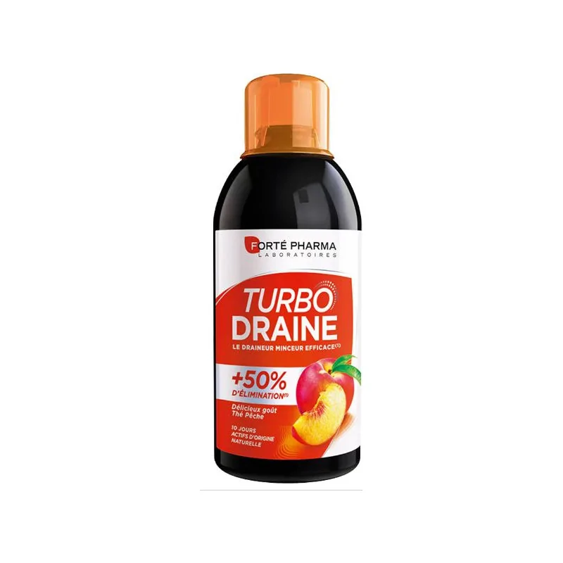 Forte Pharma Turbo Draine Minceur peche (500 Ml)