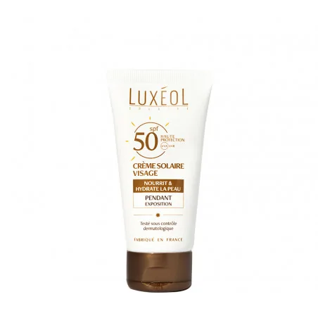 Luxéol Crème solaire visage SPF 50 - 50ml