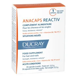 DUCRAY Anacaps Réactiv 30 Capsules
