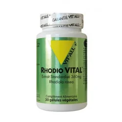 VITALL+ Rhodio Vital 360Mg 30 Gélules