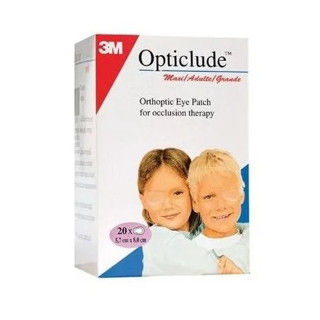 3M OPTICLUDE MAXI ADULTE - 20 Pansements