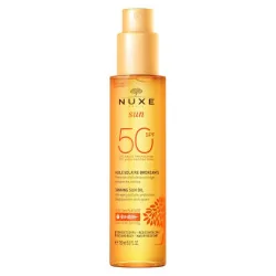 Nuxe Sun Huile Solaire Bronzante Haute Protection Spf50 – 150ml