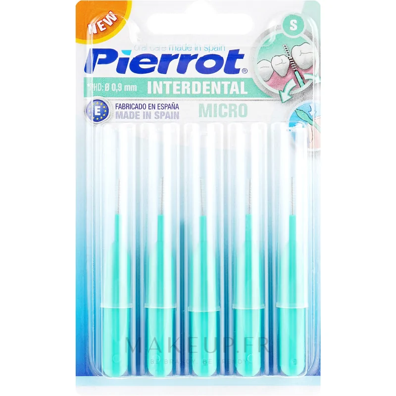 PIERROT BROSSETTES INTERDENTAIRES MICRO x 5 (0,9 mm) - 84