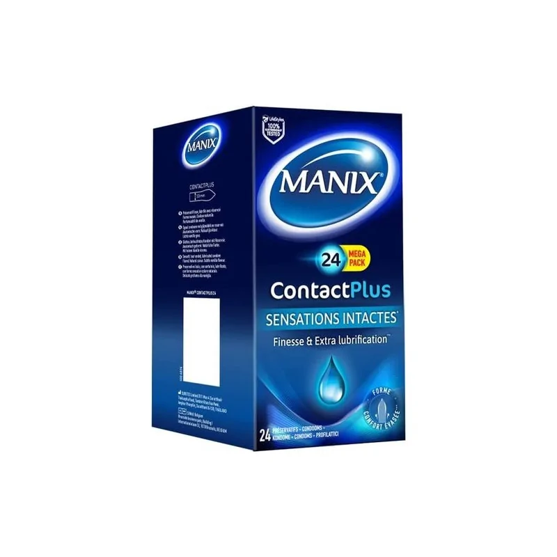 MANIX CONTACT 24 Préservatifs